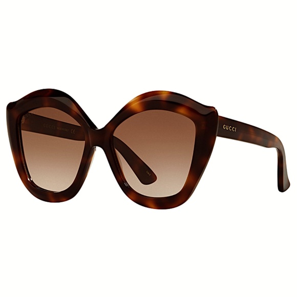 GUCCI Cat Eye Sunglasses GG0117S 53